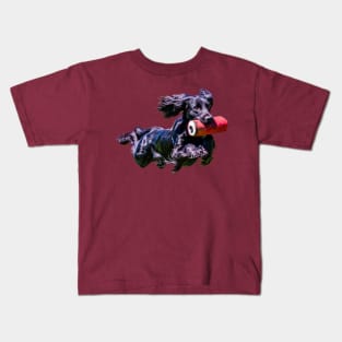 Flying Cocker Spaniel Kids T-Shirt